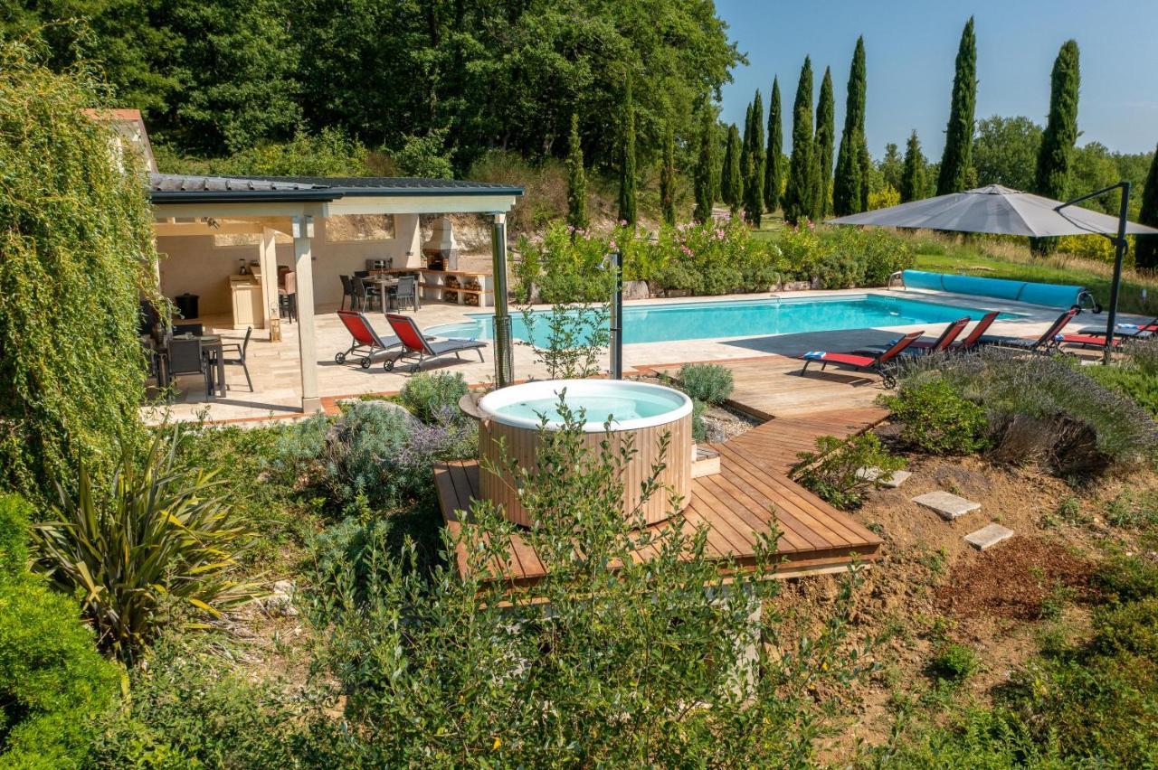 Les Cazettes Villa Damiatte Luaran gambar