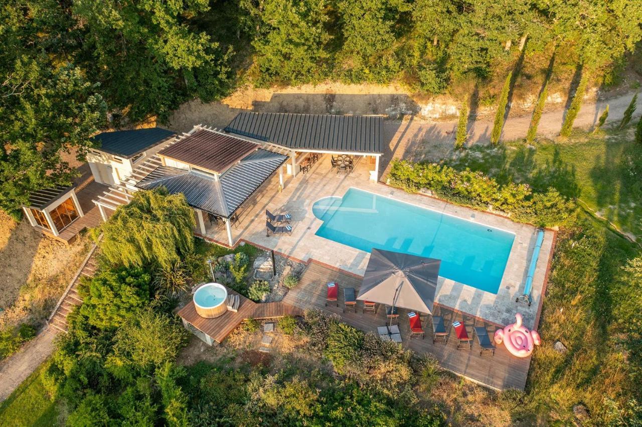 Les Cazettes Villa Damiatte Luaran gambar