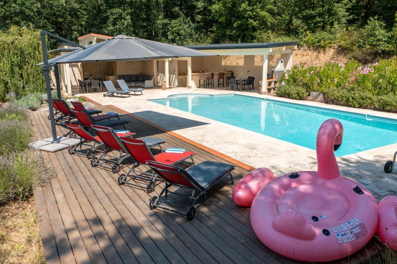 Les Cazettes Villa Damiatte Luaran gambar