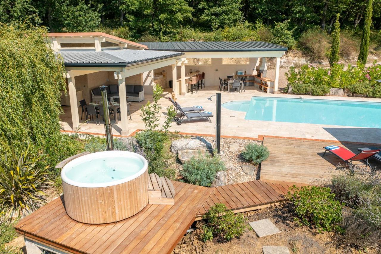 Les Cazettes Villa Damiatte Luaran gambar